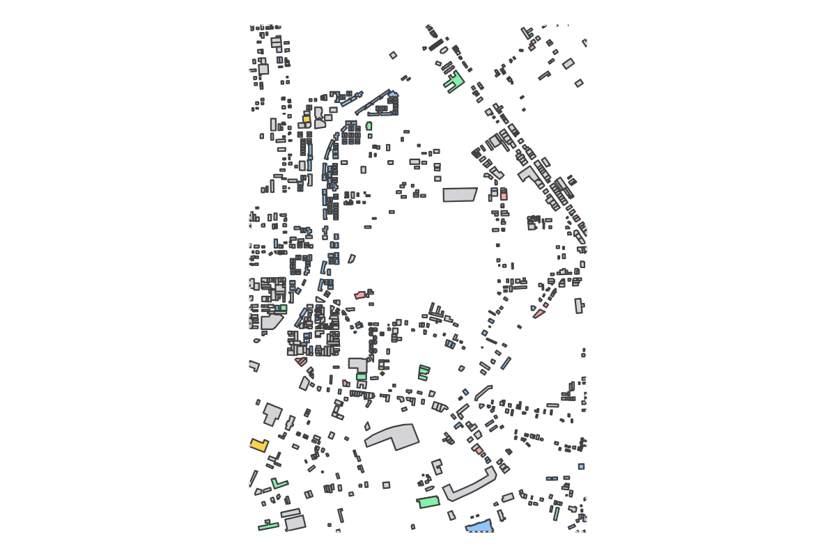 Program breakdown map