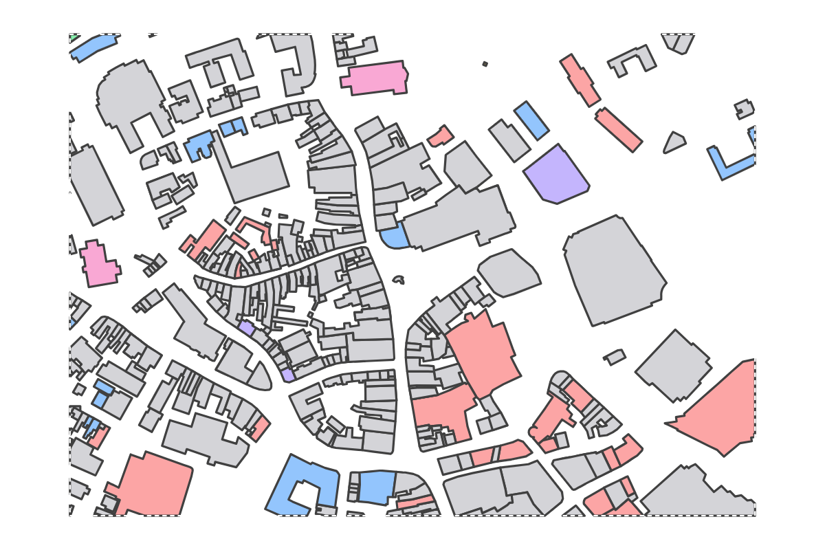 Program breakdown map