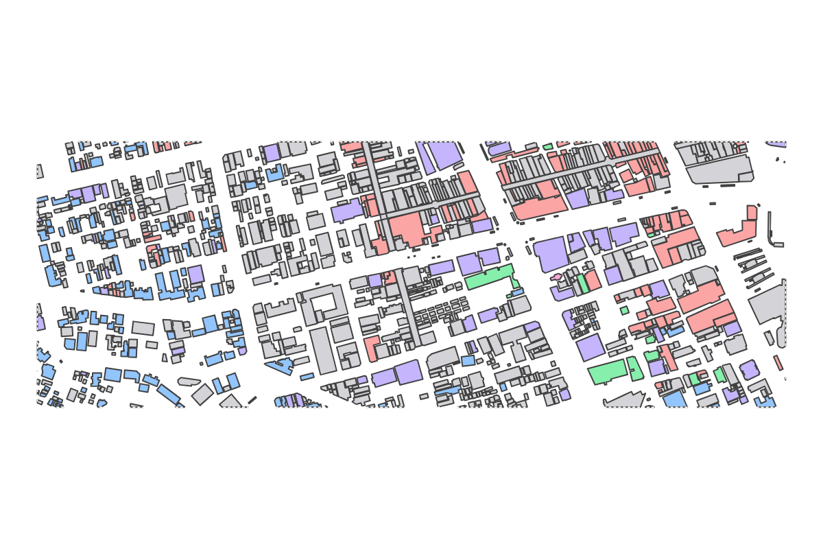 Program breakdown map