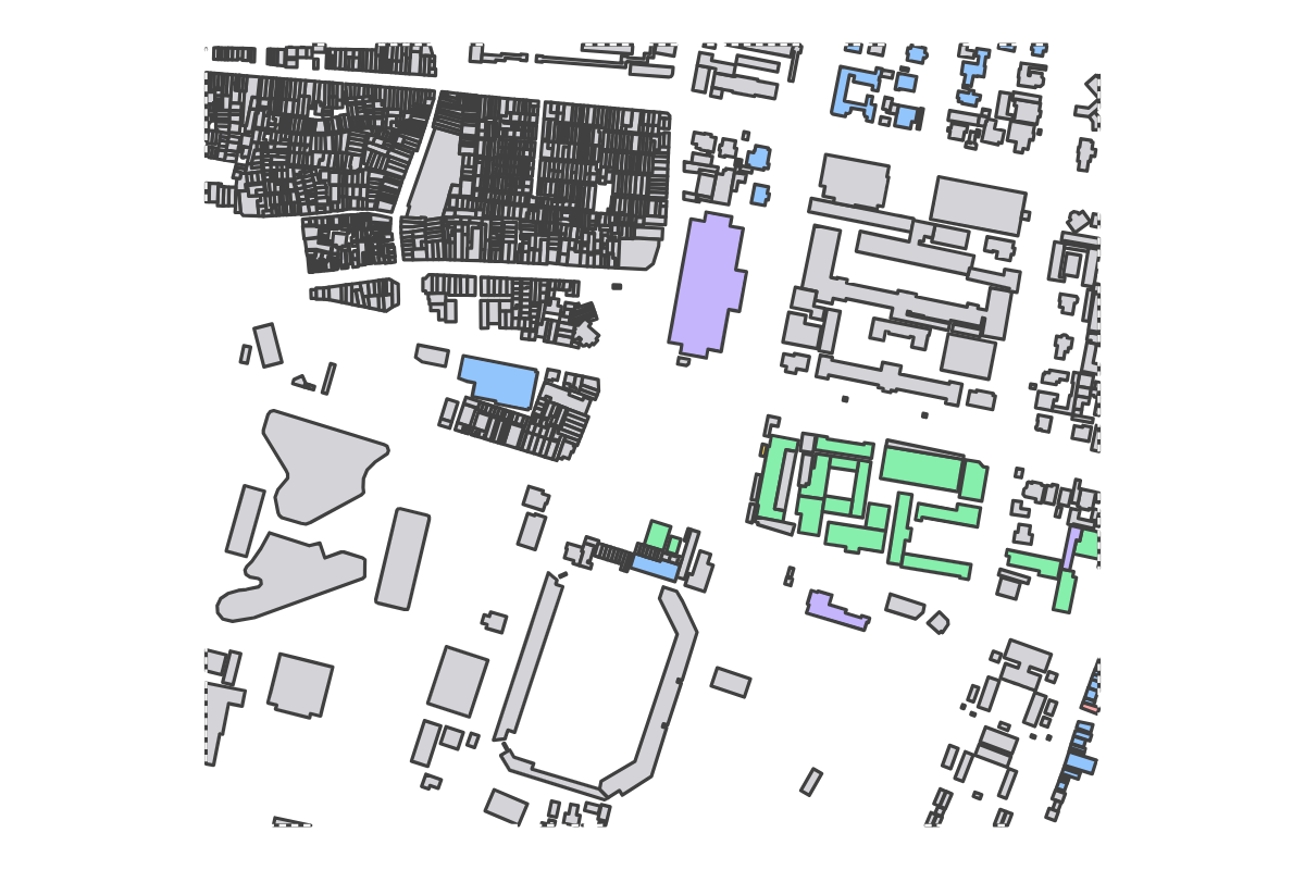 Program breakdown map