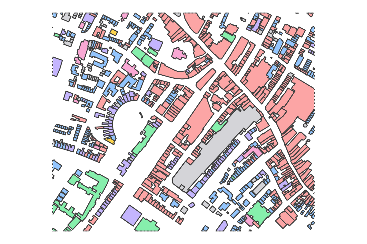 Program breakdown map