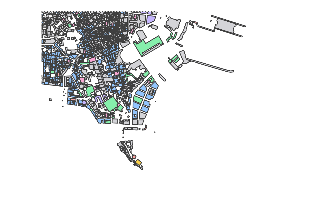 Program breakdown map