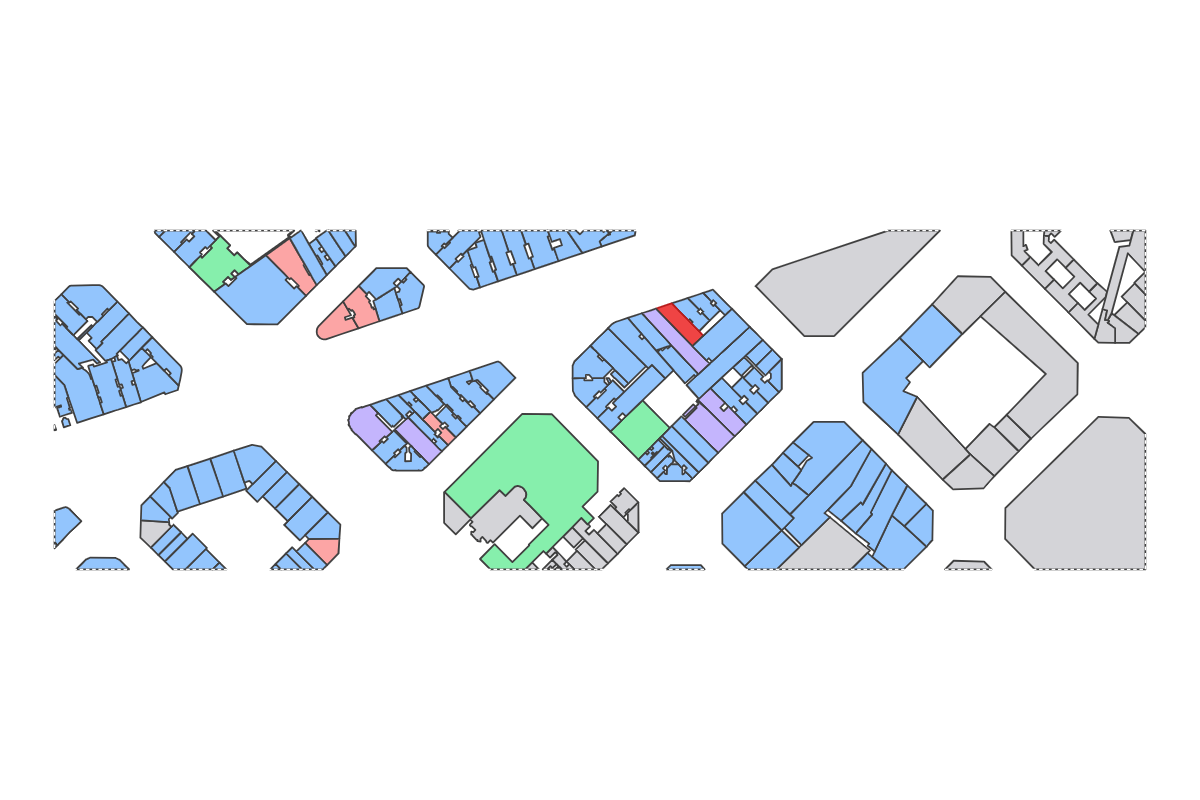 Program breakdown map