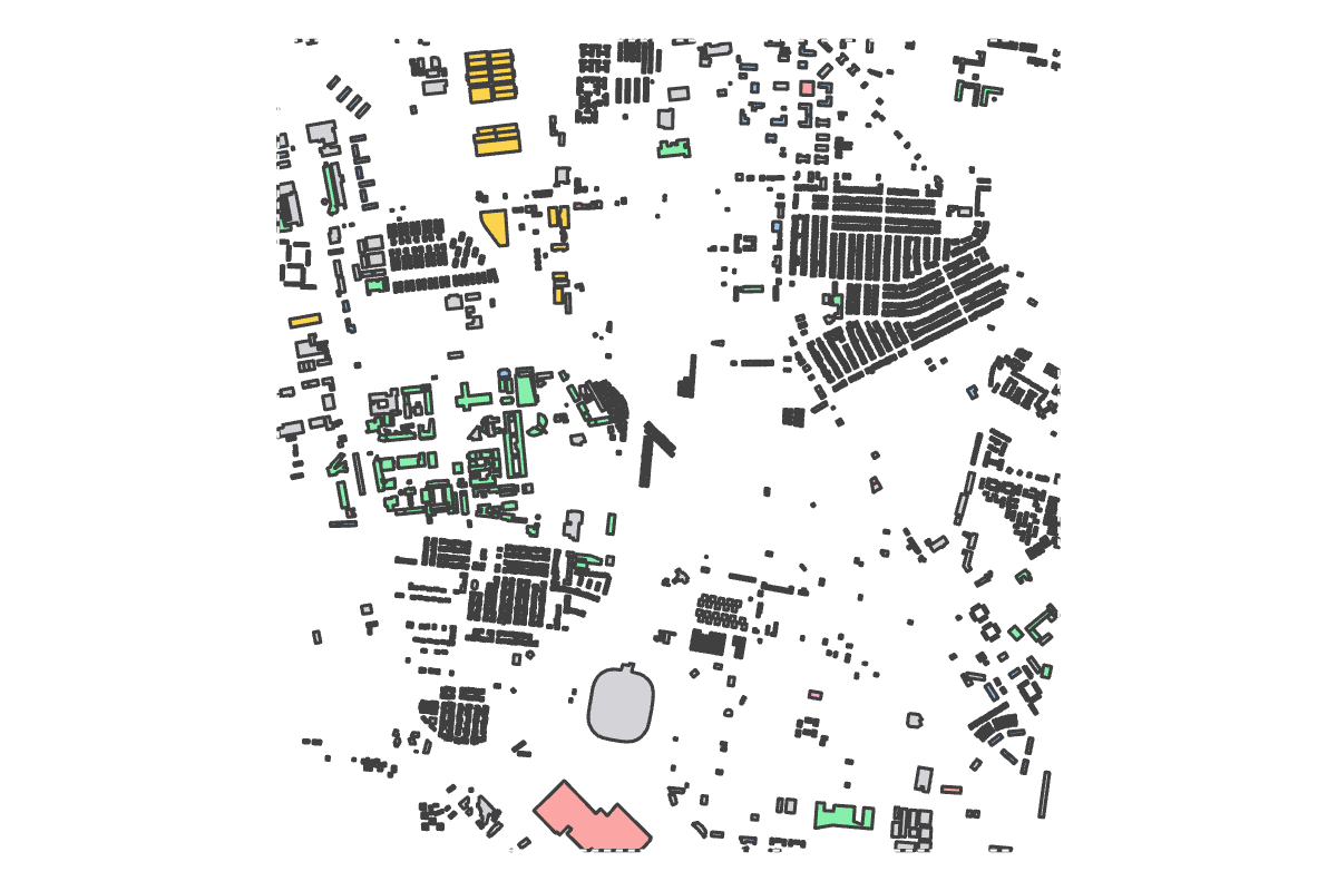 Program breakdown map