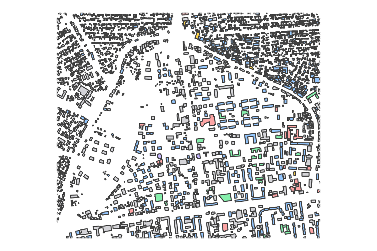 Program breakdown map