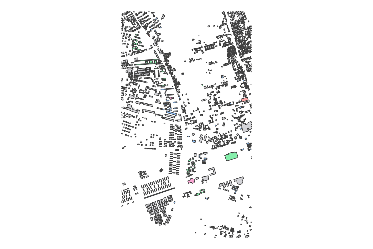 Program breakdown map