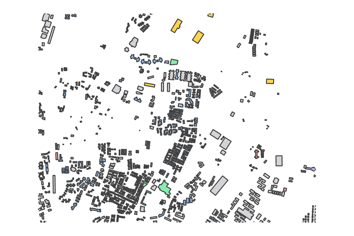 Program breakdown map