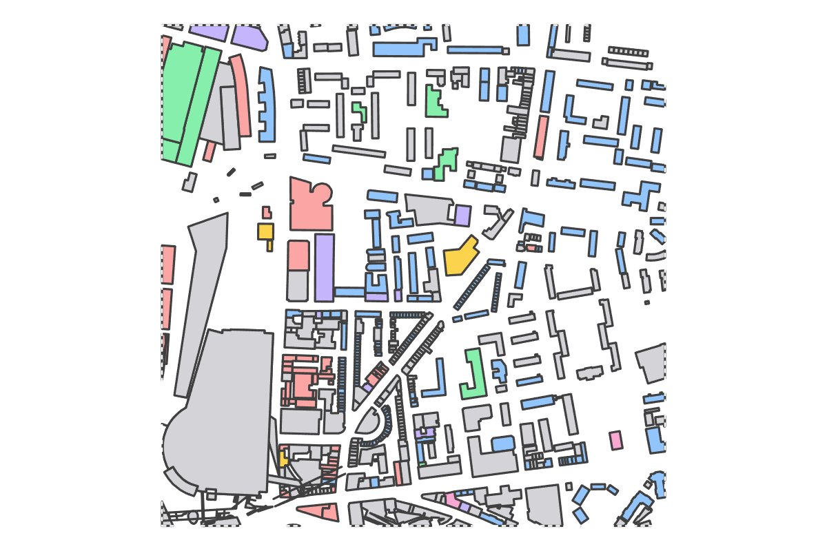 Program breakdown map