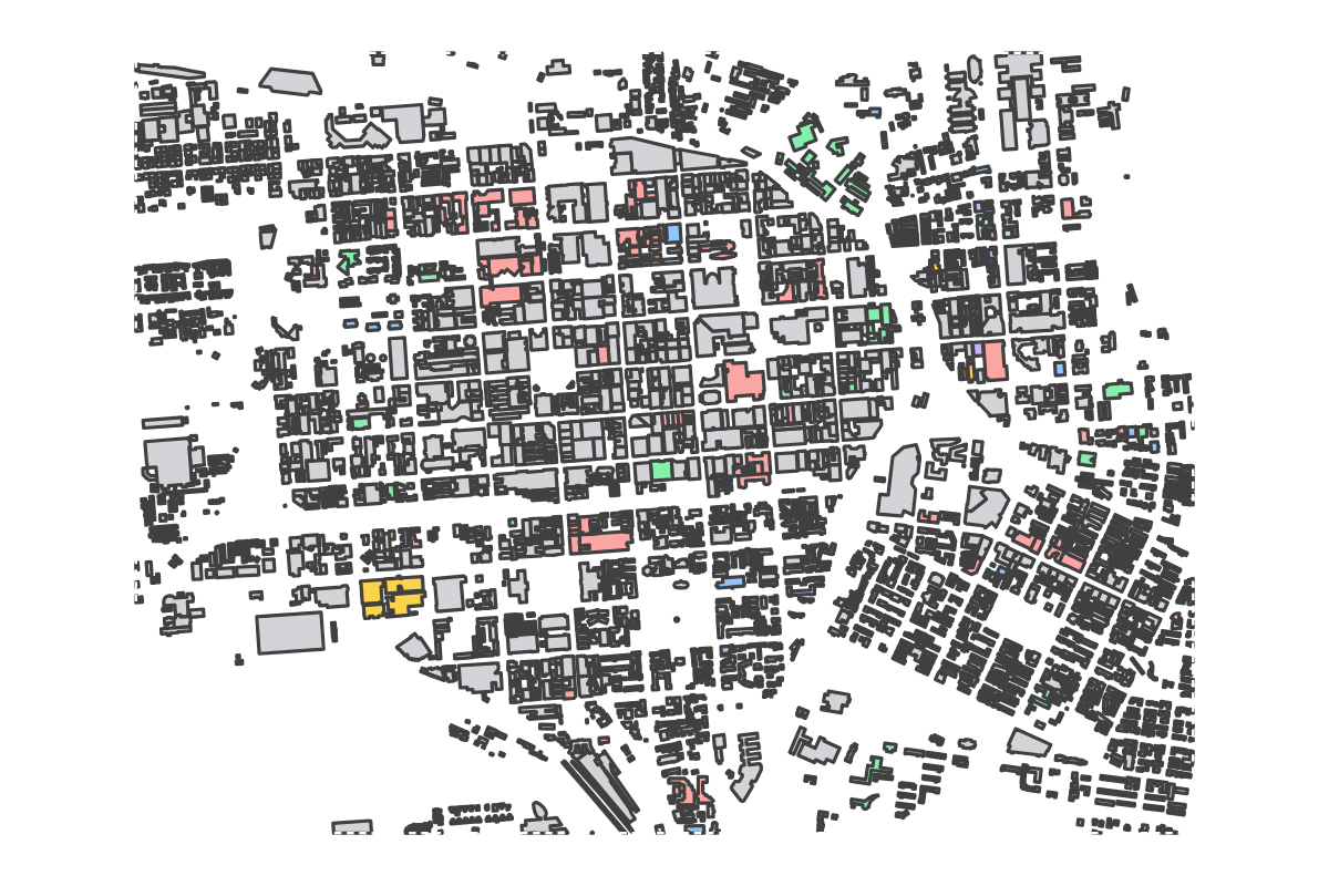 Program breakdown map