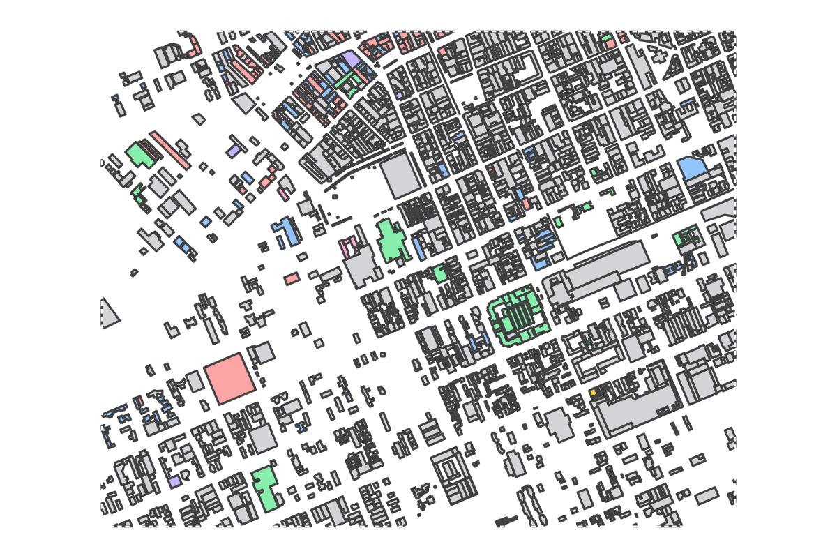 Program breakdown map