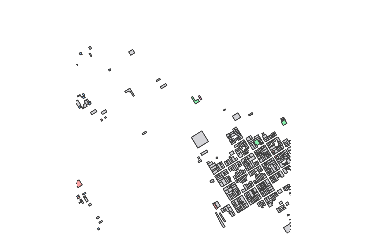 Program breakdown map