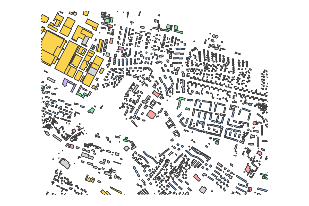 Program breakdown map