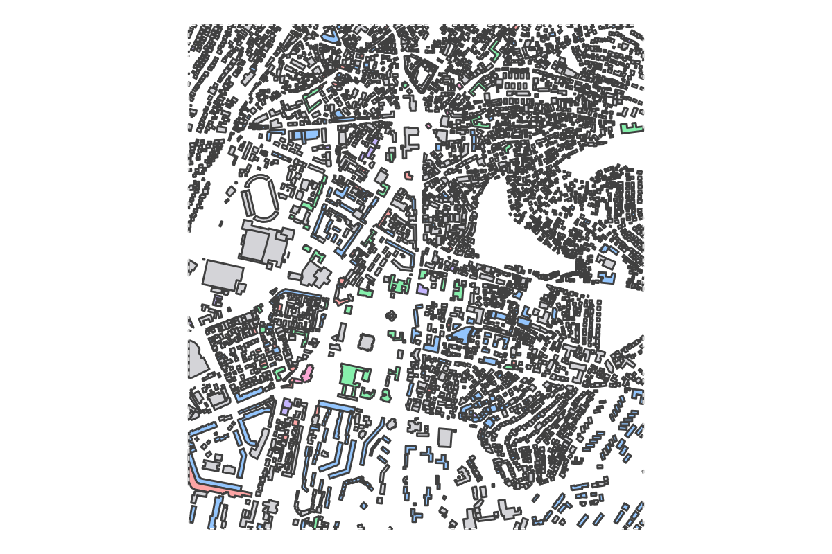 Program breakdown map