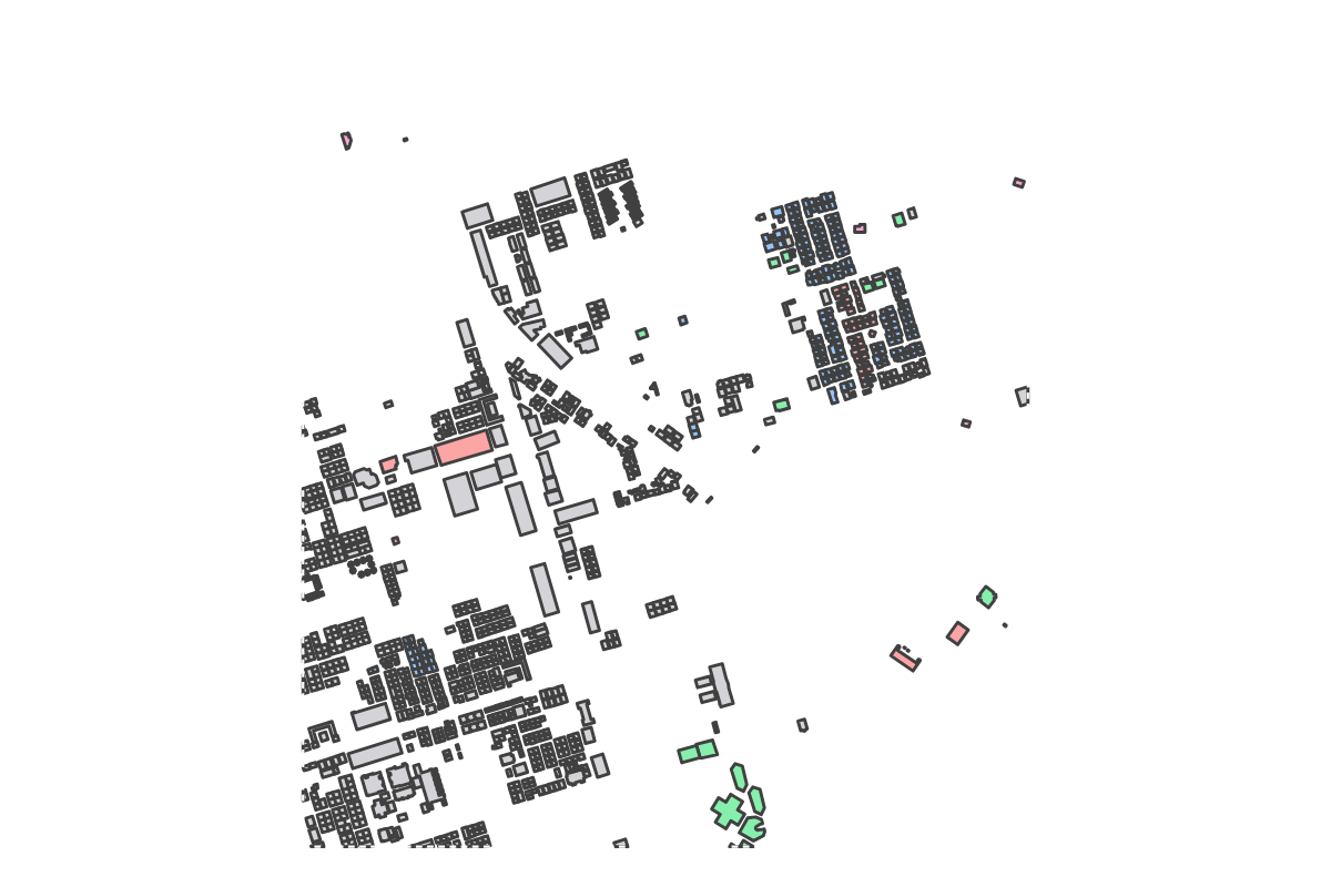 Program breakdown map