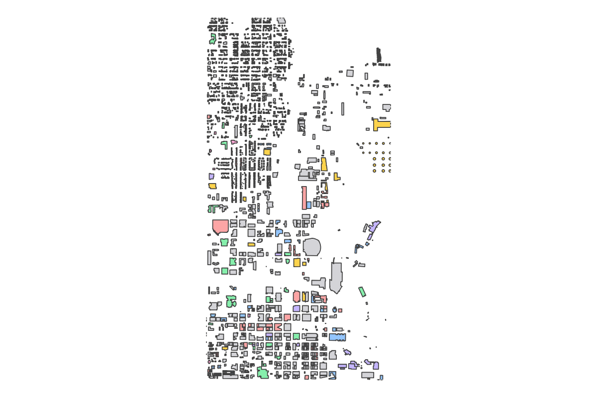 Program breakdown map