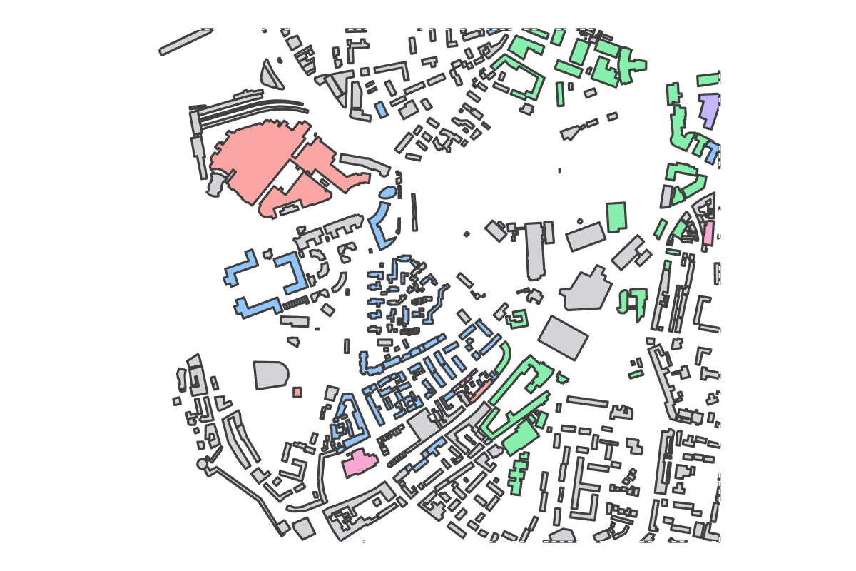 Program breakdown map