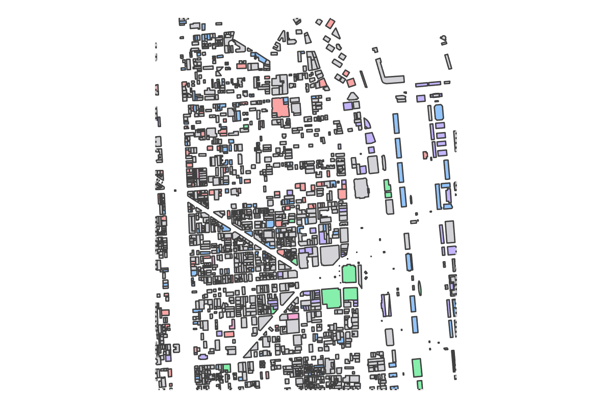 Program breakdown map