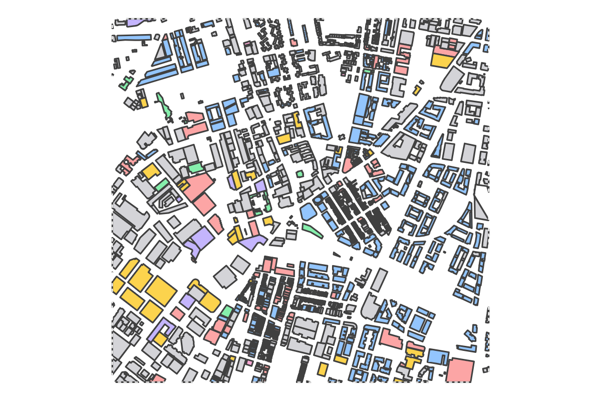 Program breakdown map