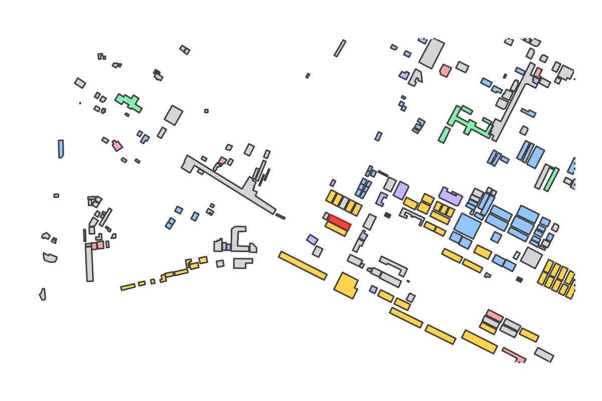 Program breakdown map
