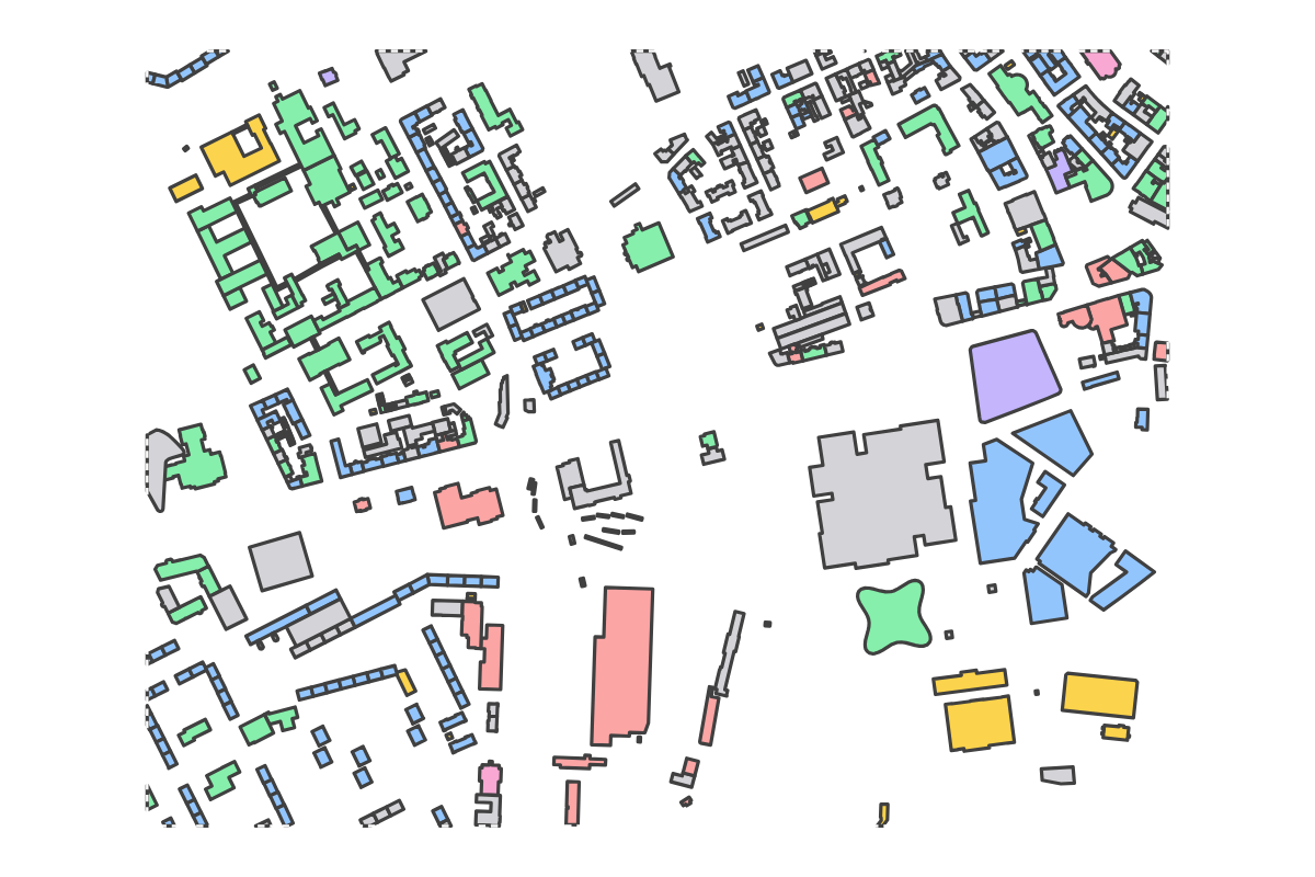 Program breakdown map
