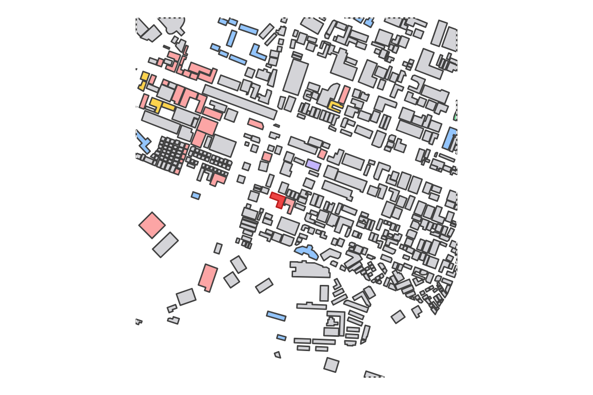 Program breakdown map