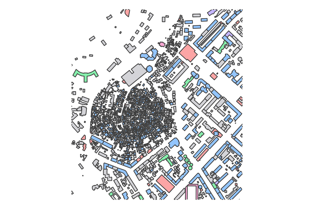 Program breakdown map