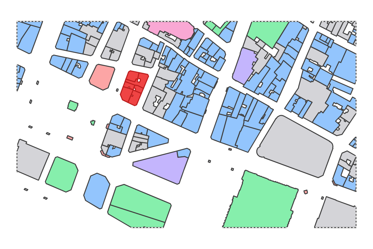 Program breakdown map