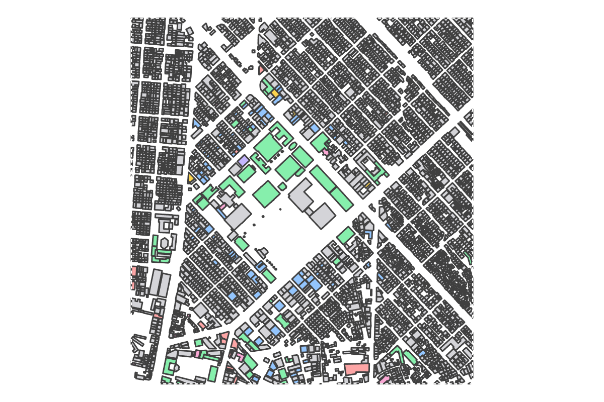 Program breakdown map