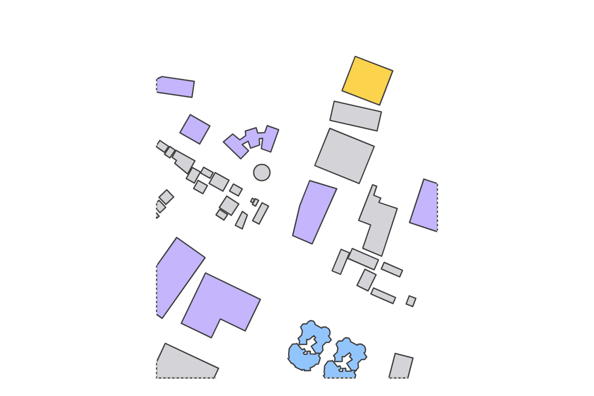 Program breakdown map
