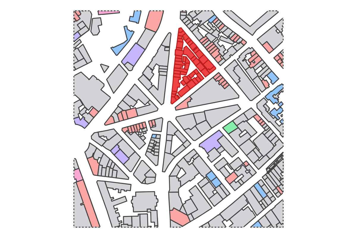 Program breakdown map