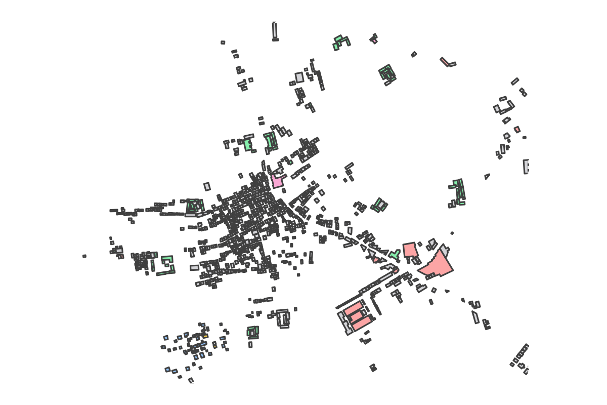 Program breakdown map