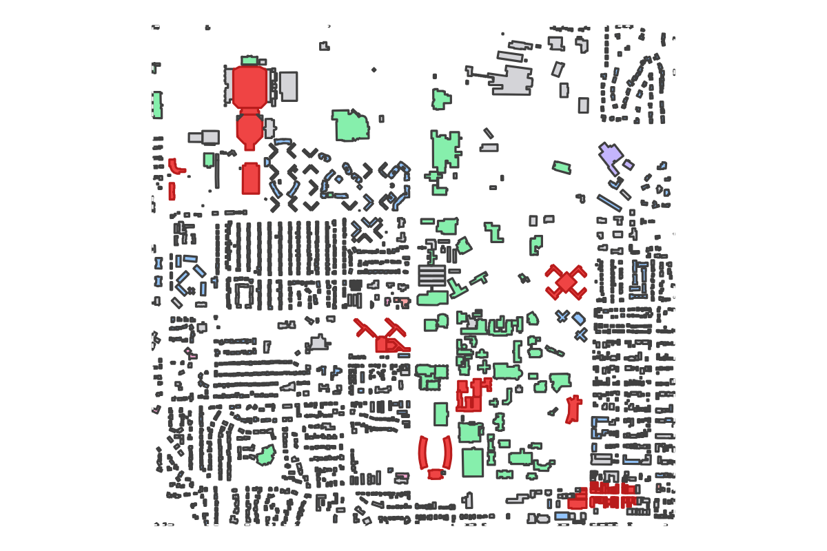 Program breakdown map