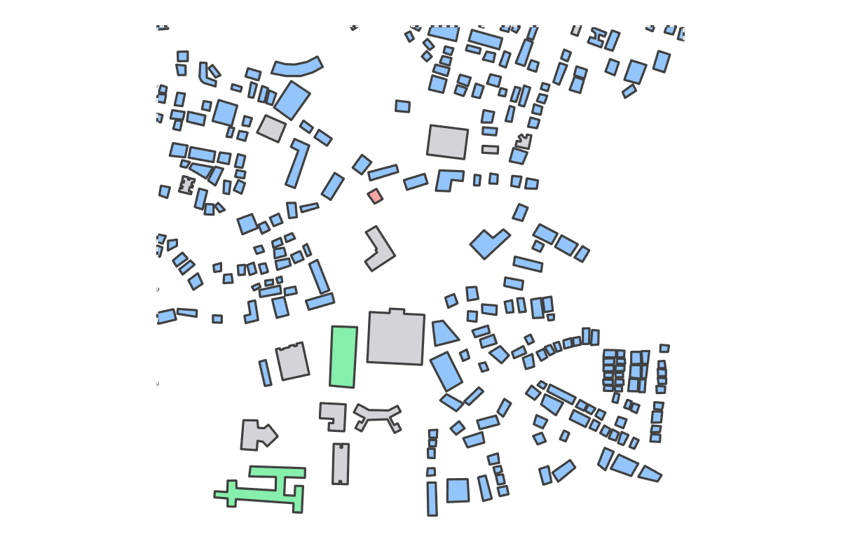 Program breakdown map