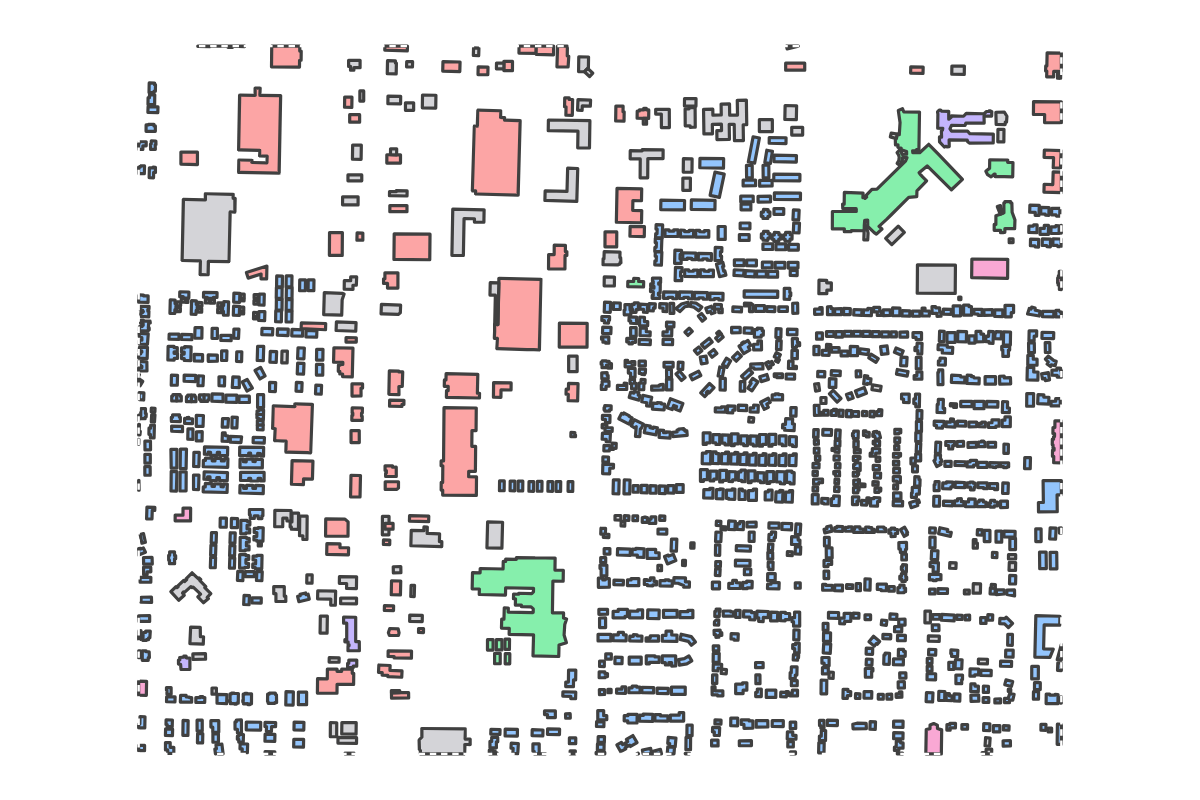 Program breakdown map