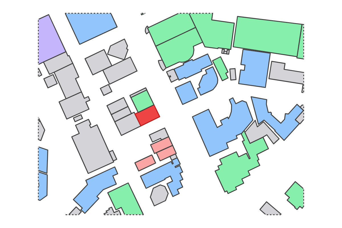 Program breakdown map