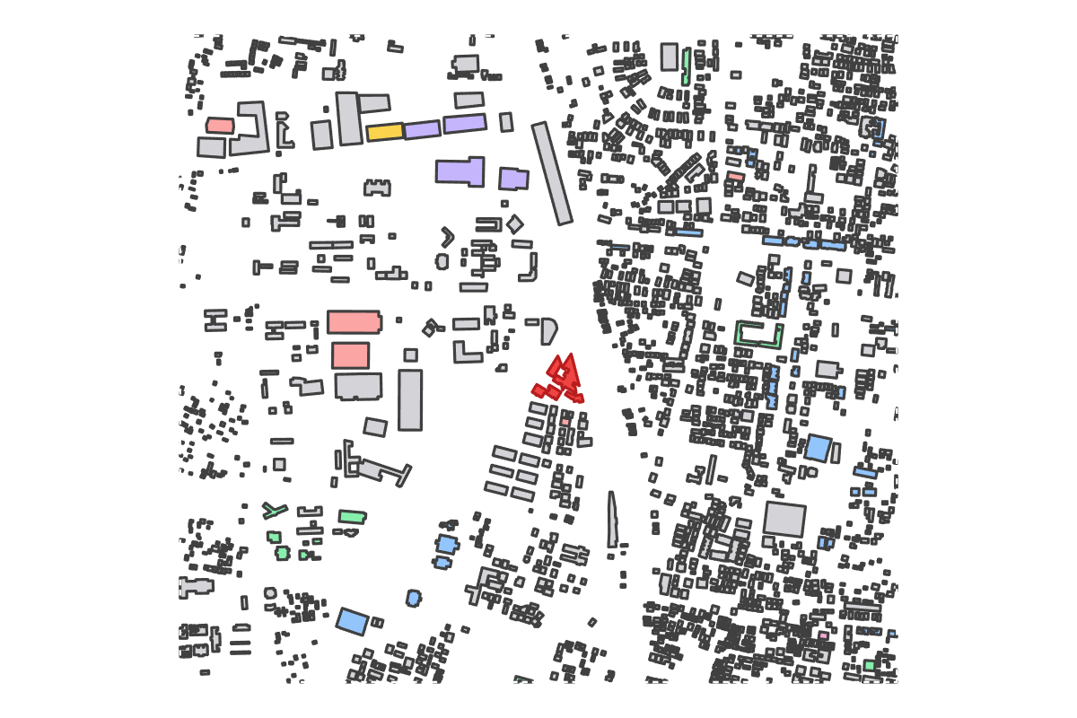 Program breakdown map