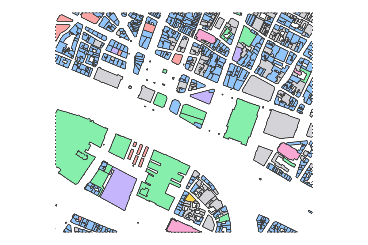 Program breakdown map