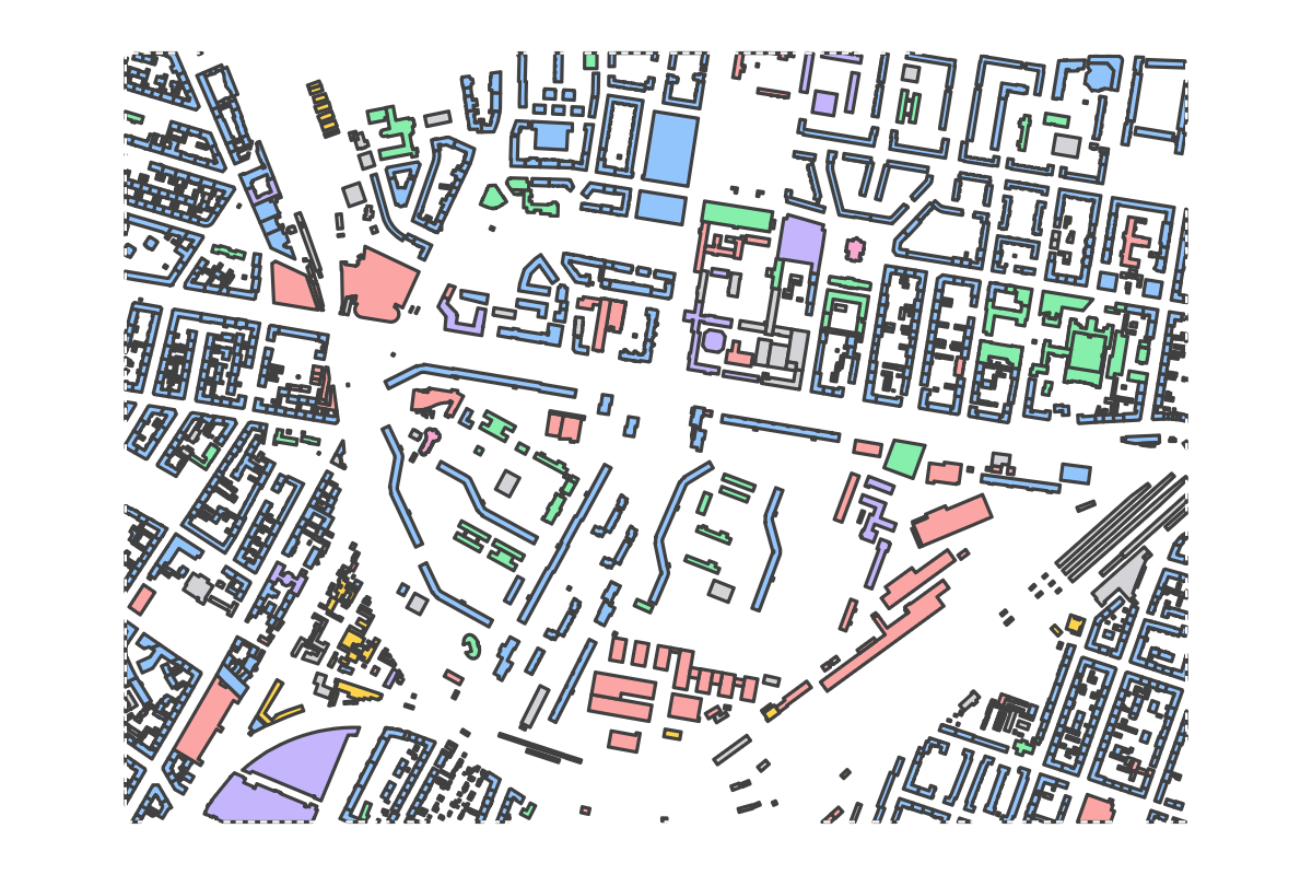 Program breakdown map