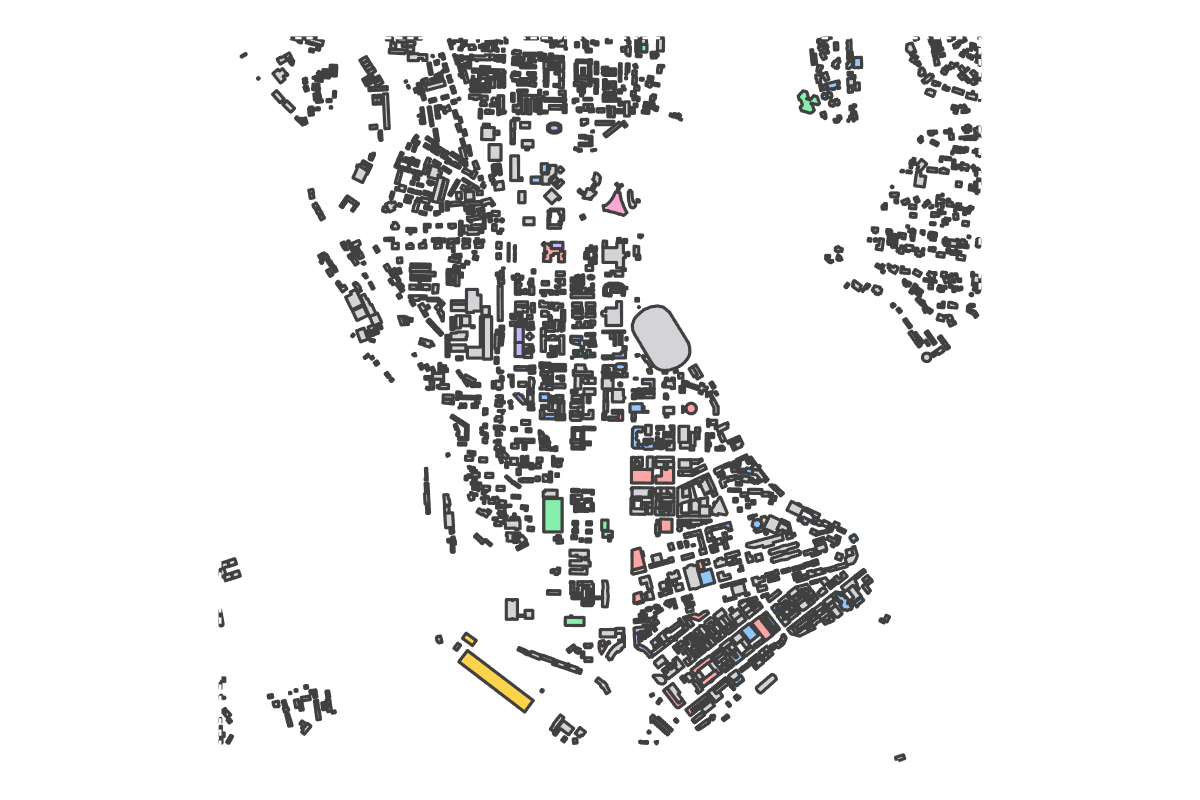 Program breakdown map