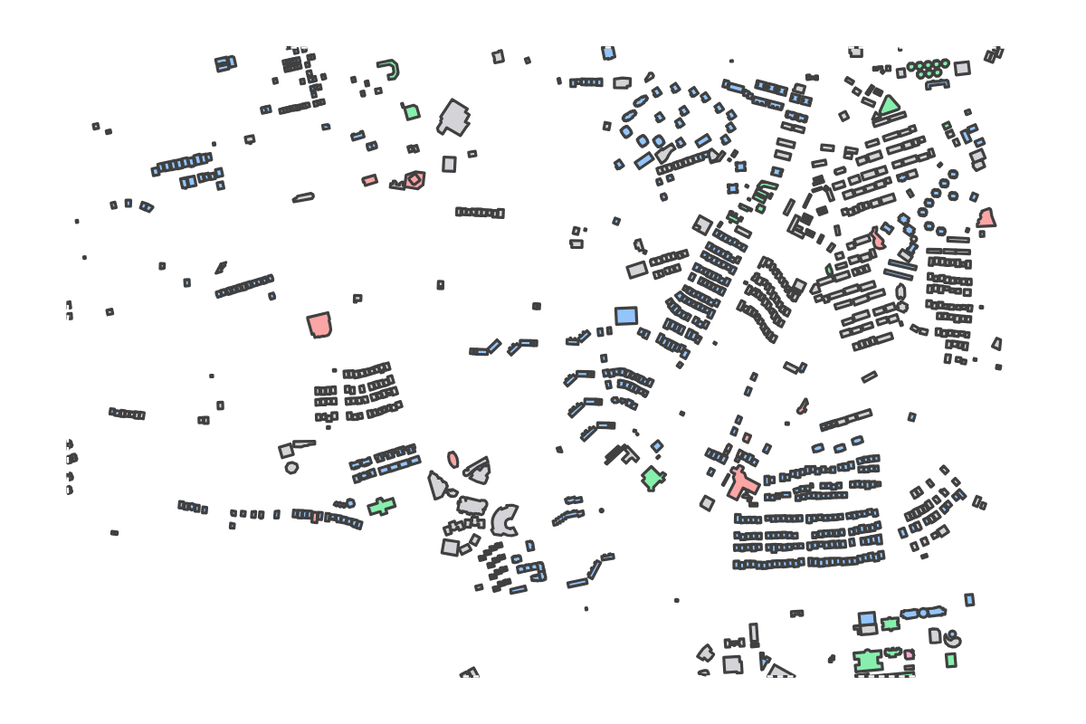 Program breakdown map
