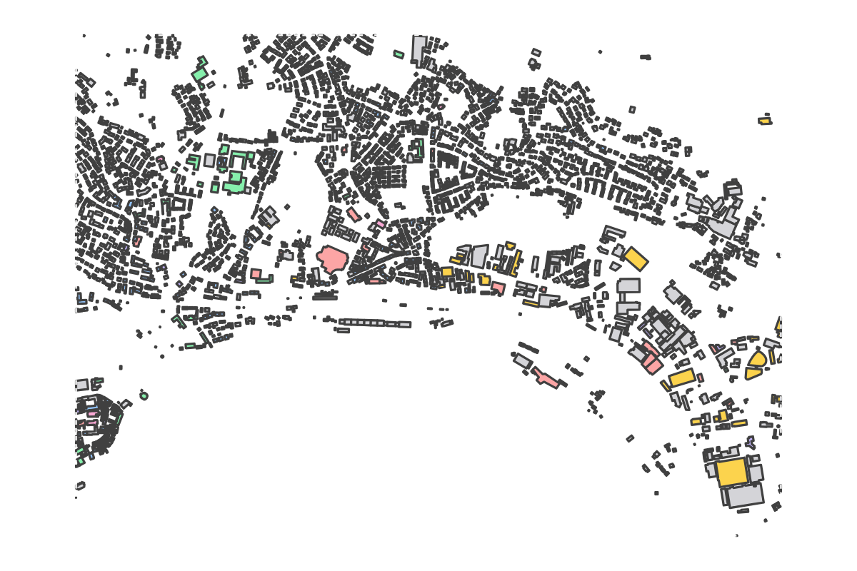 Program breakdown map