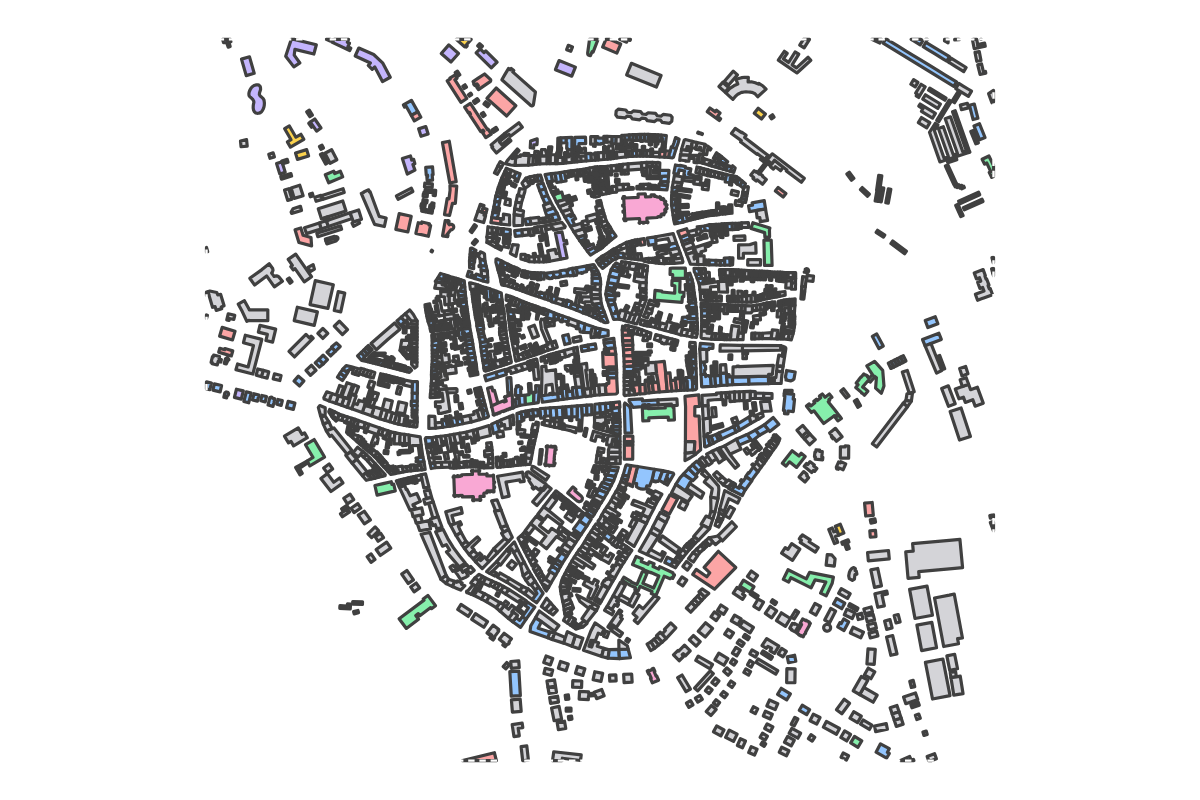 Program breakdown map