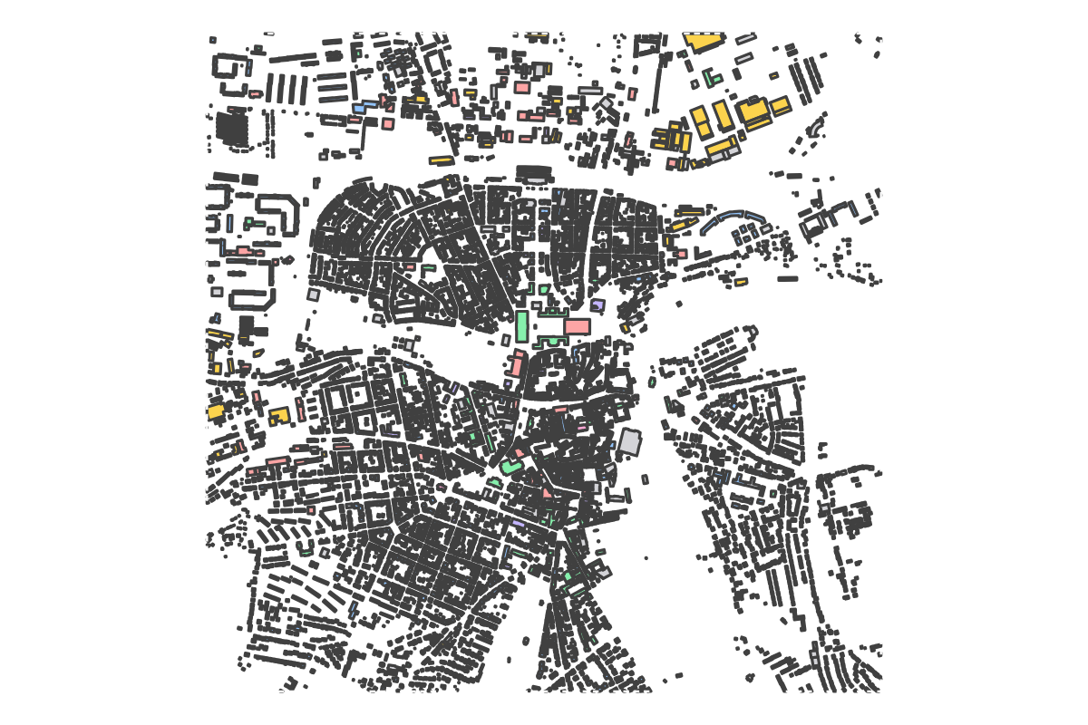Program breakdown map