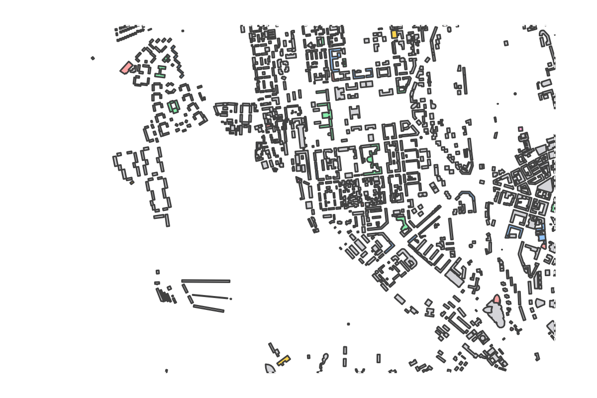 Program breakdown map