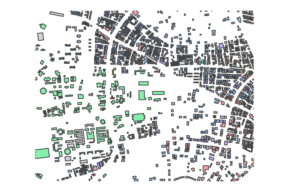 Program breakdown map
