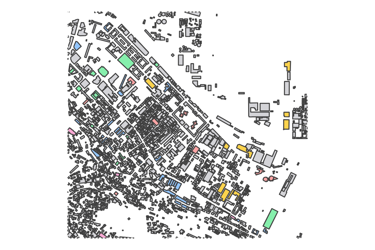 Belouizdad - Free site DWG and analysis