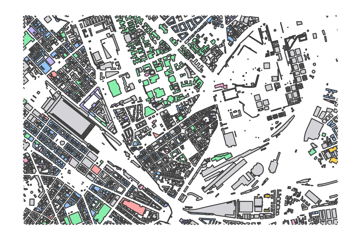 Program breakdown map