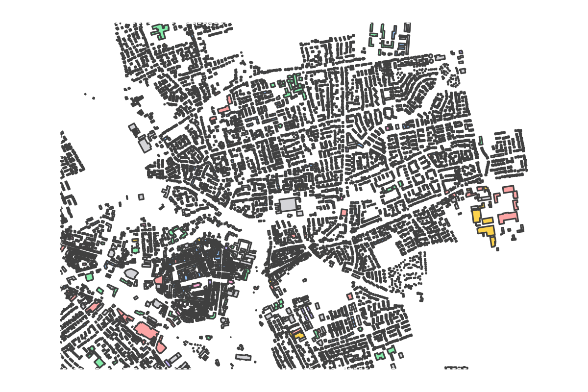 Program breakdown map