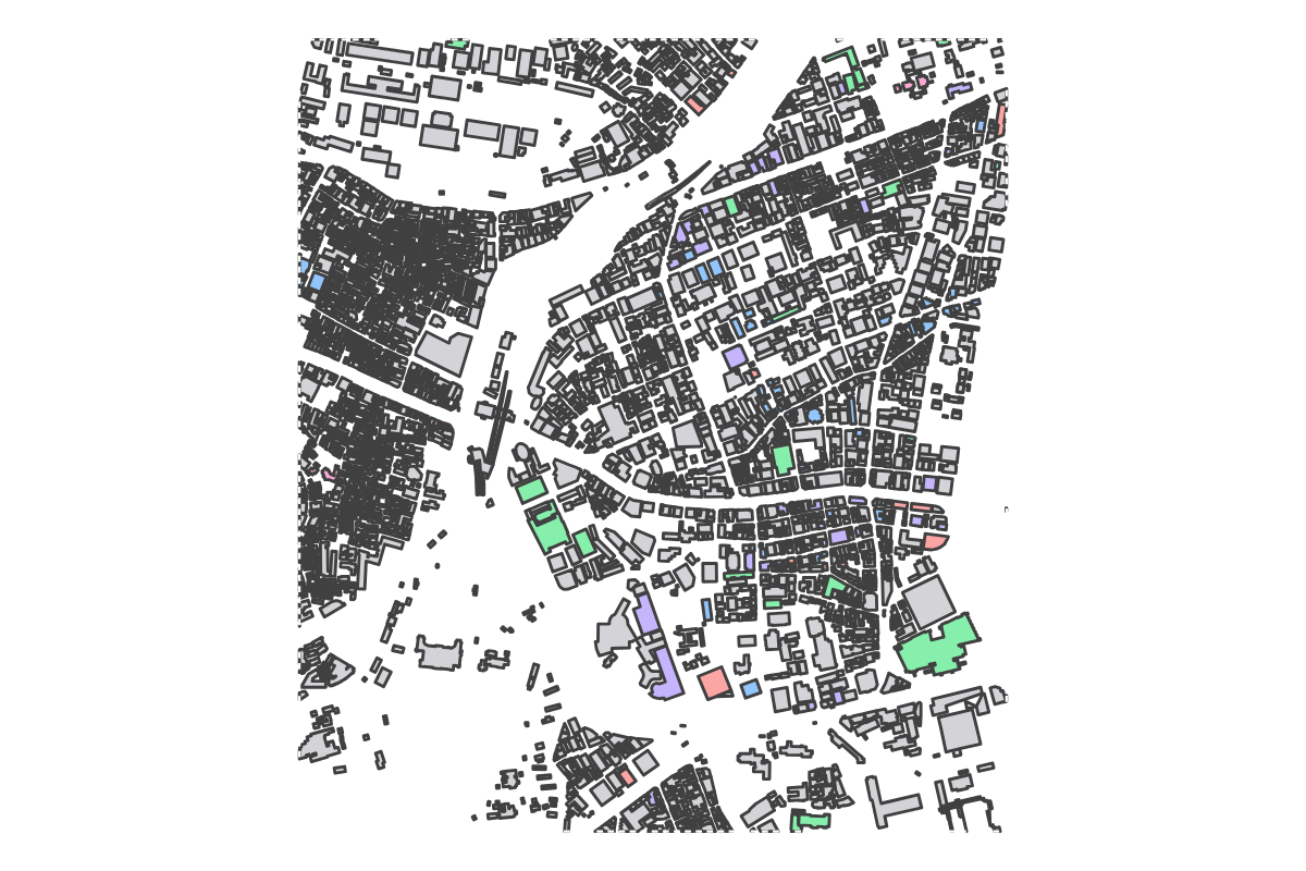Program breakdown map