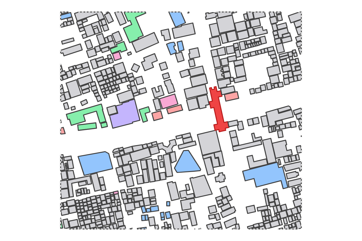 Program breakdown map